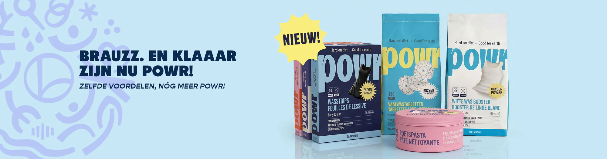 Krachtig schoon, volledig plasticvrij